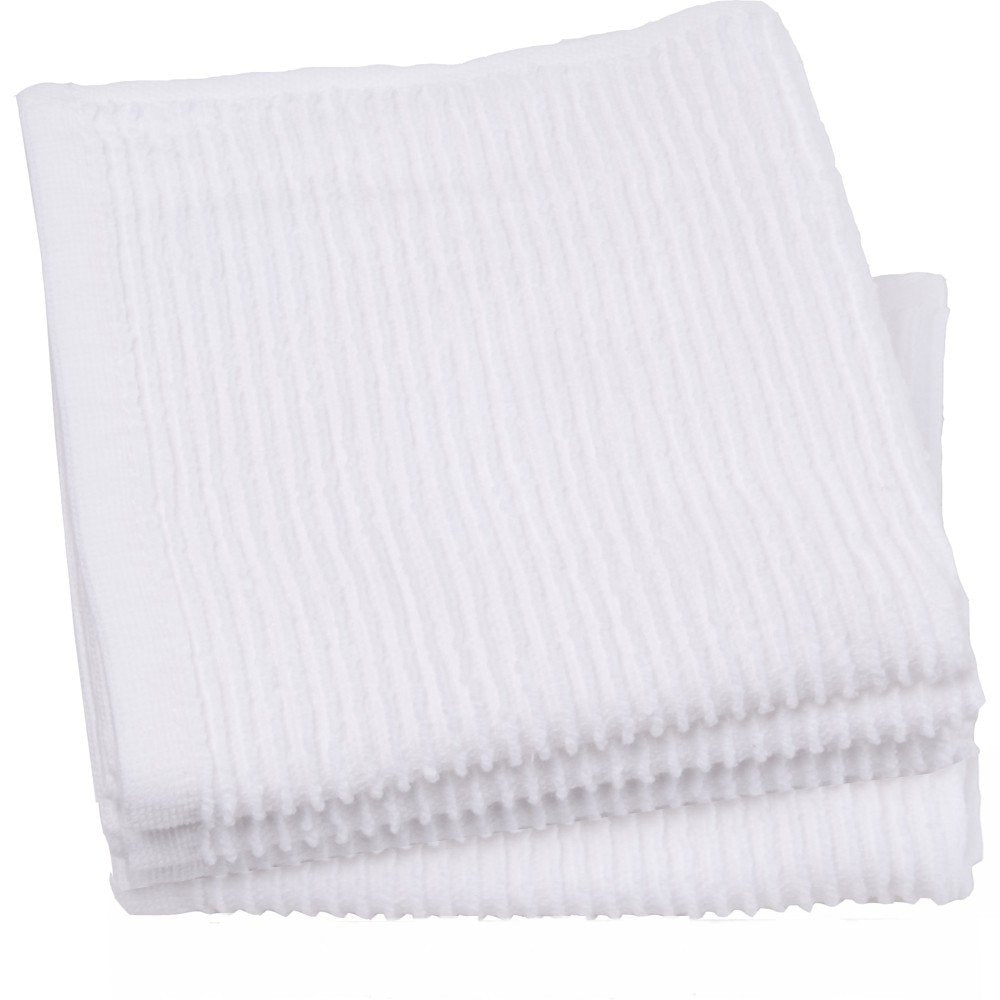 Now Designs Ripple Kitchen Dishcloth, Set of 4, Prince Purple