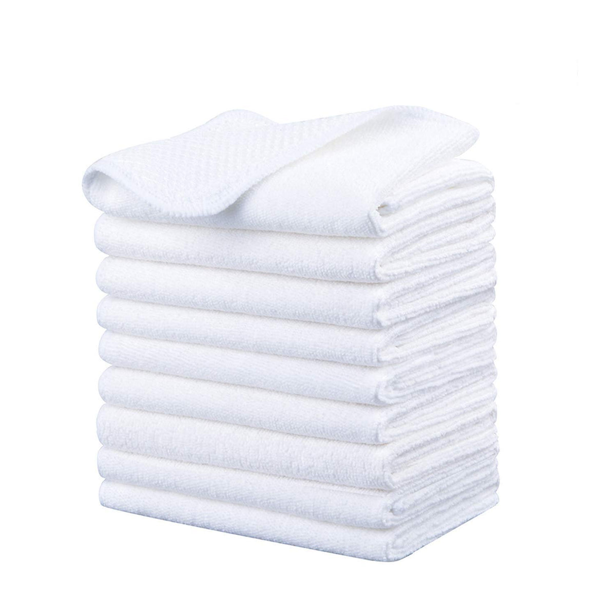 KinHwa Dish Cloths for Washing Dishes with Scrub Side, Microfiber Dish Rags