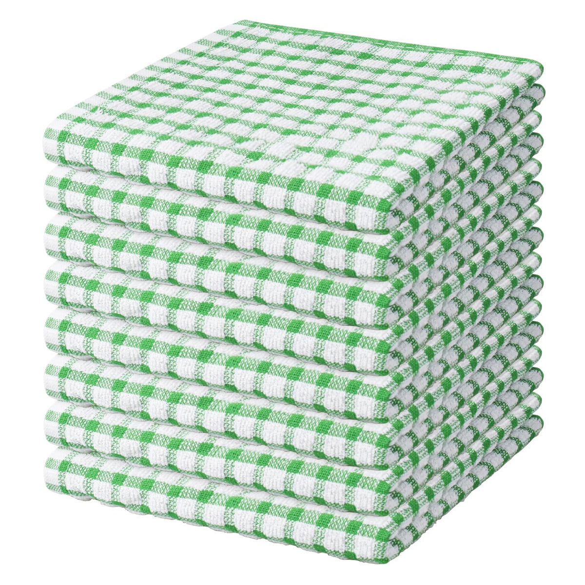 Nialnant 8 Pcs Kitchen Dish Rags,100% Cotton Soft Absorbent