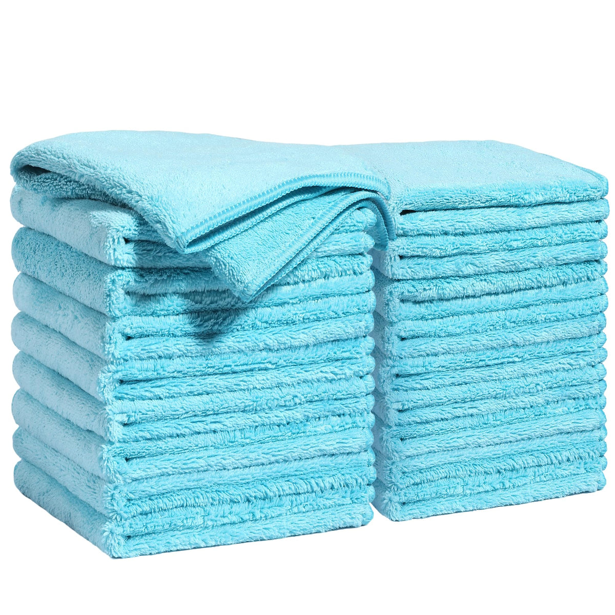 JOYMOOP Microfiber Cleaning Cloth, 18 Piece Set, Small, Multi Color