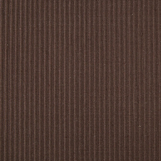 DII Basic Everyday Ribbed Tabletop 100% Cotton, Placemat Set, 13x19, Dark Brown, 6 Piece