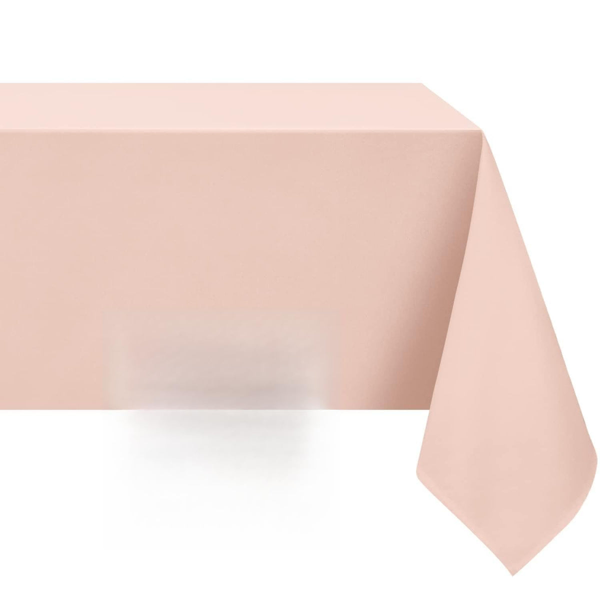 Softalker Rectangle Tablecloth, Waterproof Table Cloths Wrinkle Free Fabric Washable Polyester Table Cover for Dining Tables Party Outdoor Camping Parties Buffet - 60 x 102 inch, Orange