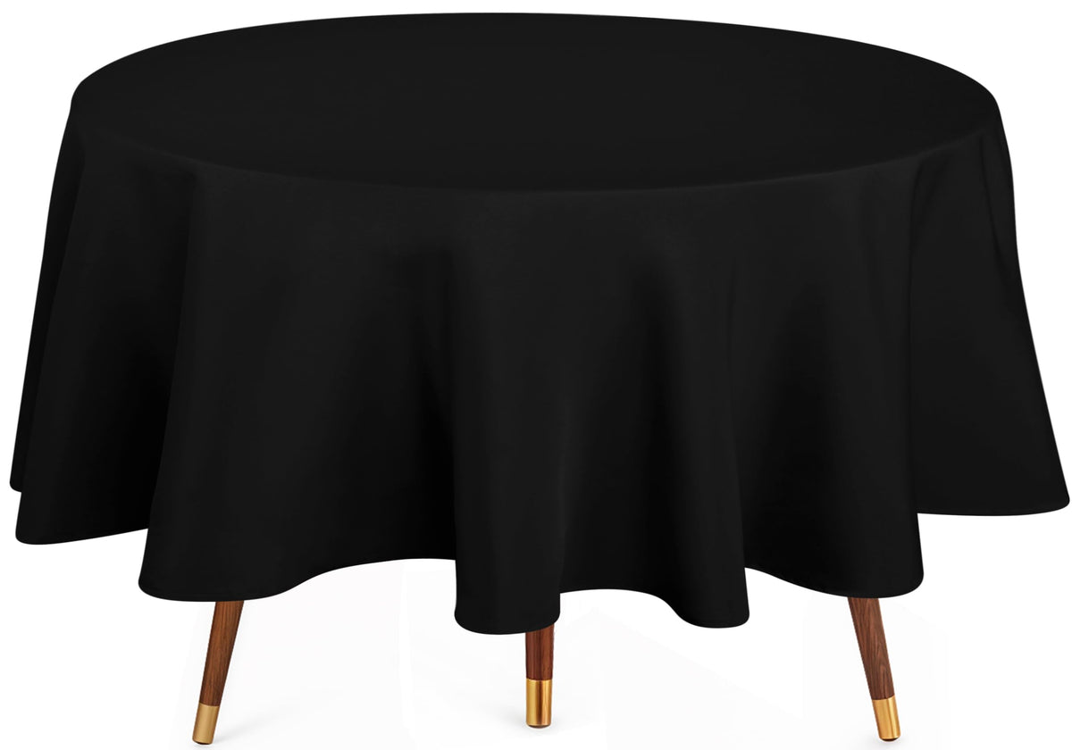 Utopia Kitchen Rectangle Table Cloth 1 Pack [90x132 Inches, White]