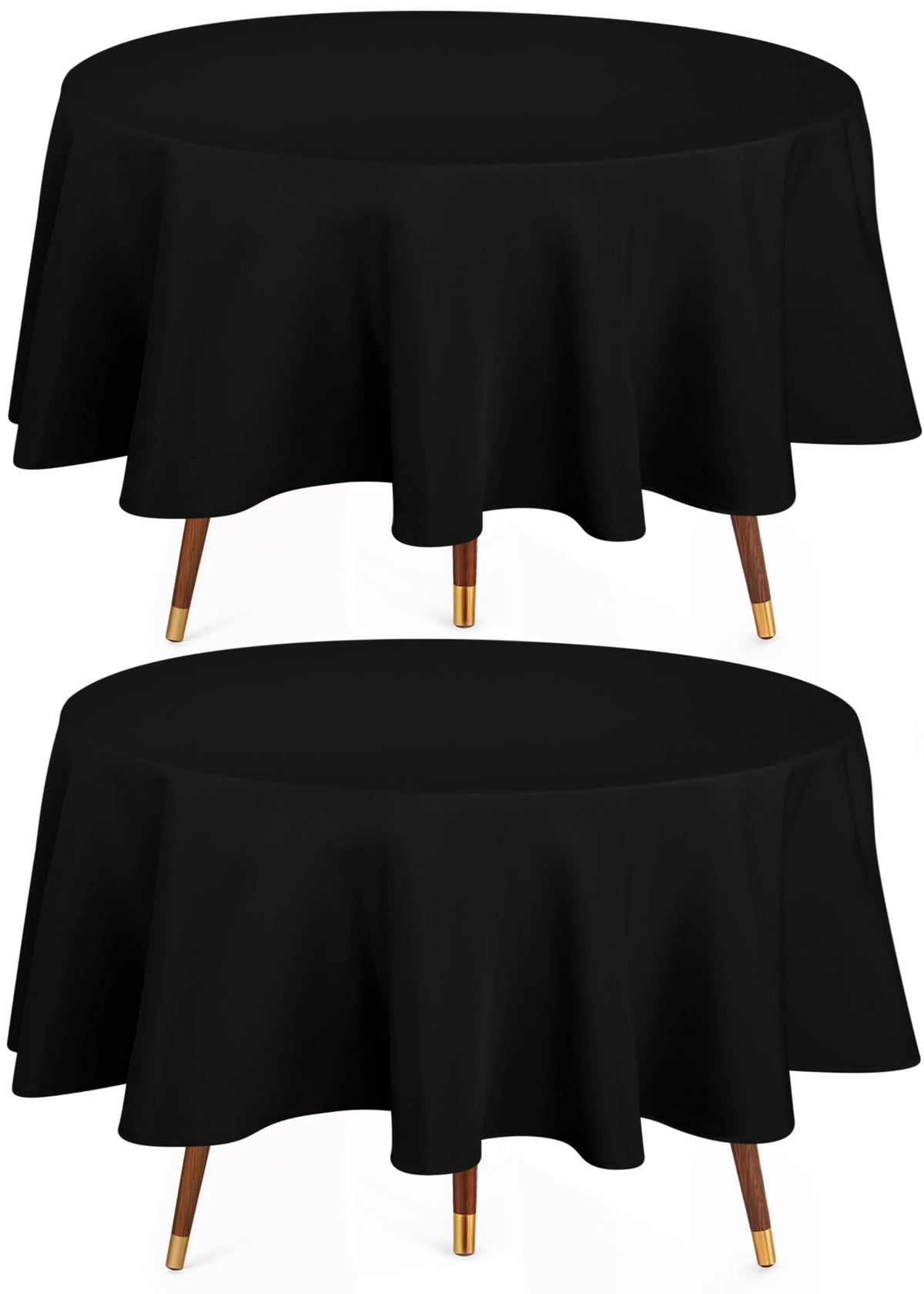 Utopia Kitchen Rectangle Table Cloth 1 Pack [90x132 Inches, White]