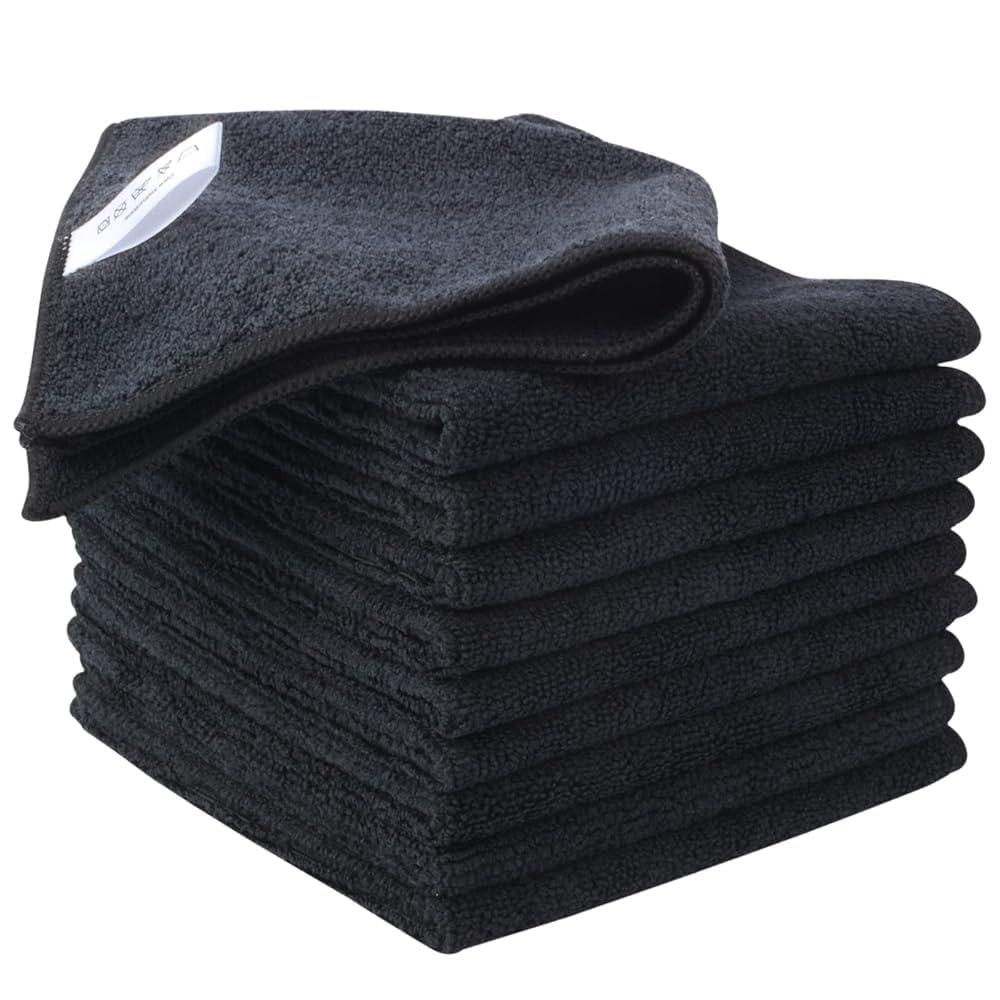 KinHwa Dish Cloths for Washing Dishes with Scrub Side, Microfiber Dish Rags