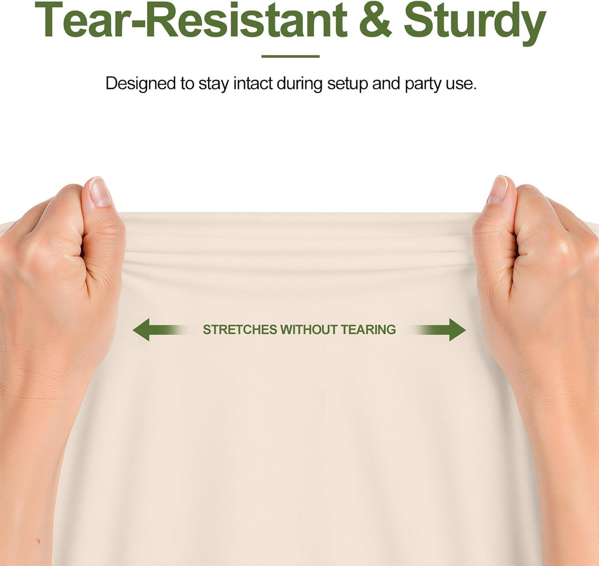 Moosfor 3 Pack Plastic Table Cloth, Disposable 54 x 108 Inch Tablecloth