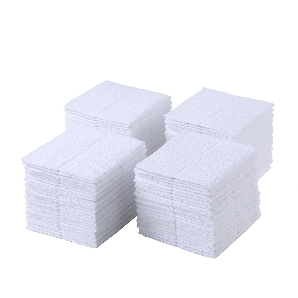 Glynniss Dishcloths Kitchen Highly Absorbent Dish Rags 100% Cotton Dish Cloths for Washing Dishes, Cleaning (11 x 11 Inches, 24 pcs, White)