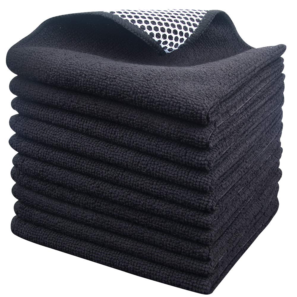 SINLAND Dish Cloth for Washing Dishes Kitchen Washcloth Cleaning Cloth