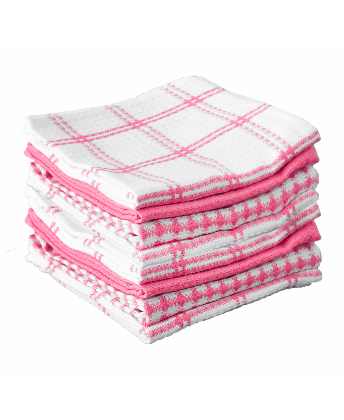 T-Fal Premium Waffle Dish Cloths: Highly Absorbent, Super Soft Long Lasting - 100% Cotton, 12"x13" Towel for Cleaning & Drying, (4-Pack), Cool