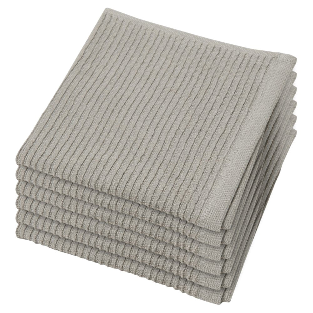 Now Designs Ripple Kitchen Dishcloth, Set of 4, Prince Purple