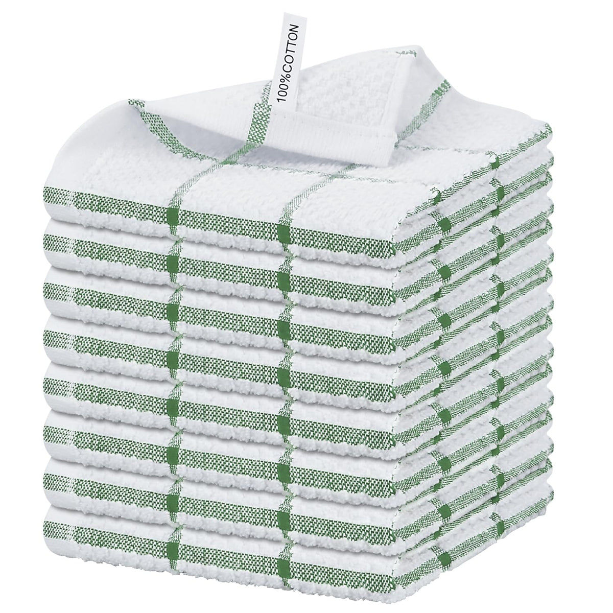 Nialnant 8 Pack Kitchen Dish Rags,Absorbent Kitchen Towels