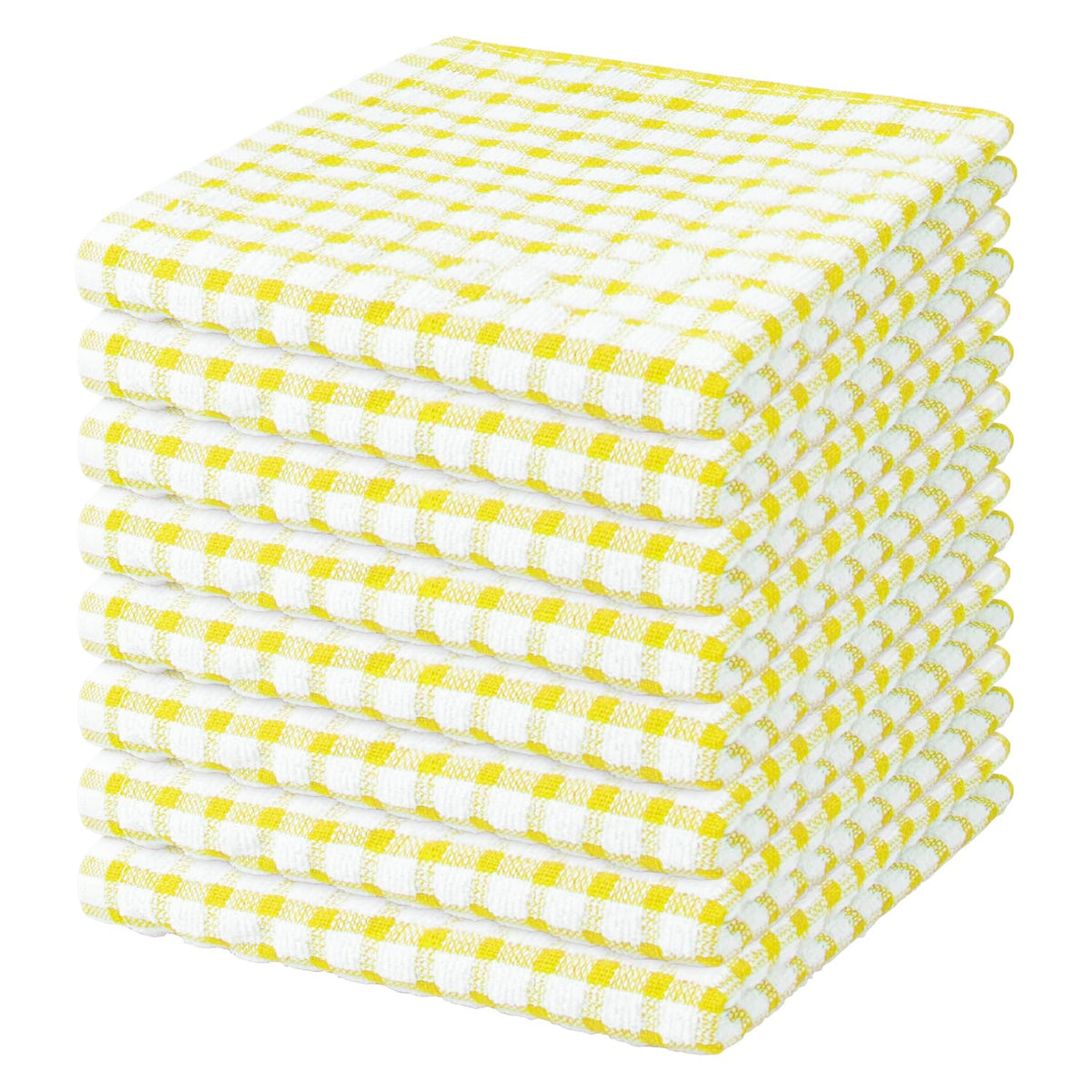 Nialnant 8 Pcs Kitchen Dish Rags,100% Cotton Soft Absorbent