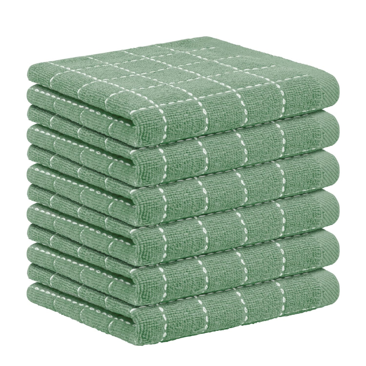 Nialnant 8 Pack Kitchen Dish Rags,Absorbent Kitchen Towels