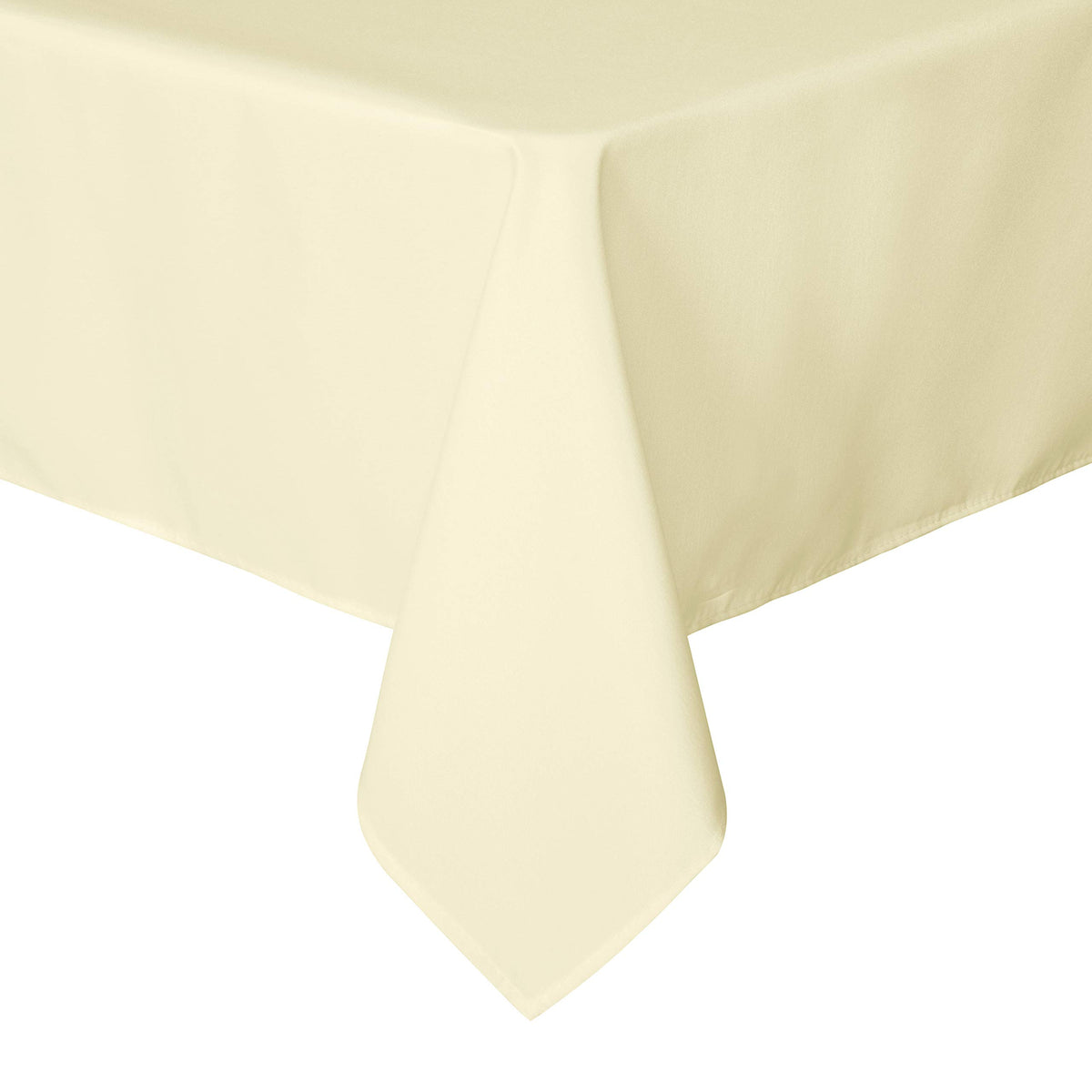 sancua Rectangle Tablecloth, 60 x 84 Inch, White