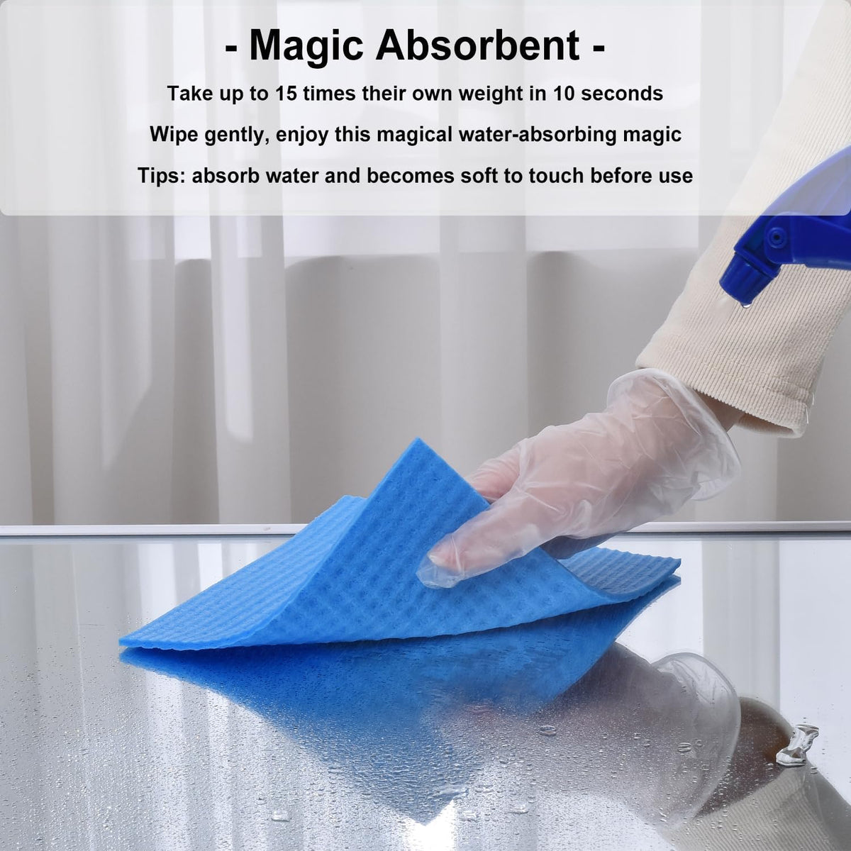 METUUTER 10 Pack Swedish DishCloths for Kitchen Cleaning Dish Cloths