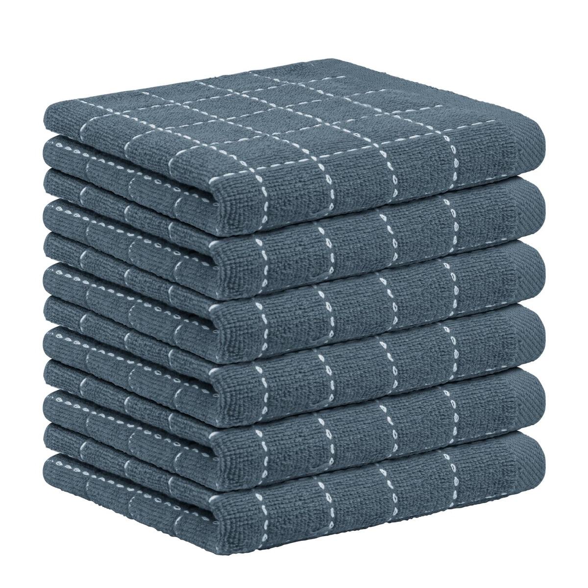 Nialnant 8 Pack Kitchen Dish Rags,Absorbent Kitchen Towels