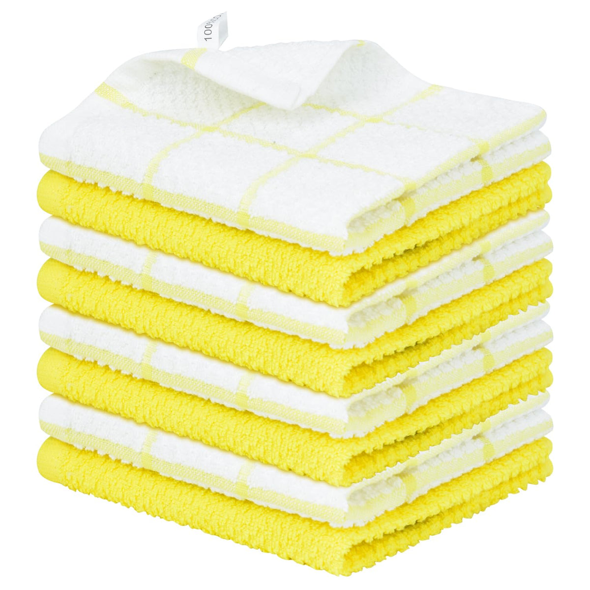 Nialnant 8 Pack Kitchen Dish Rags,Absorbent Kitchen Towels