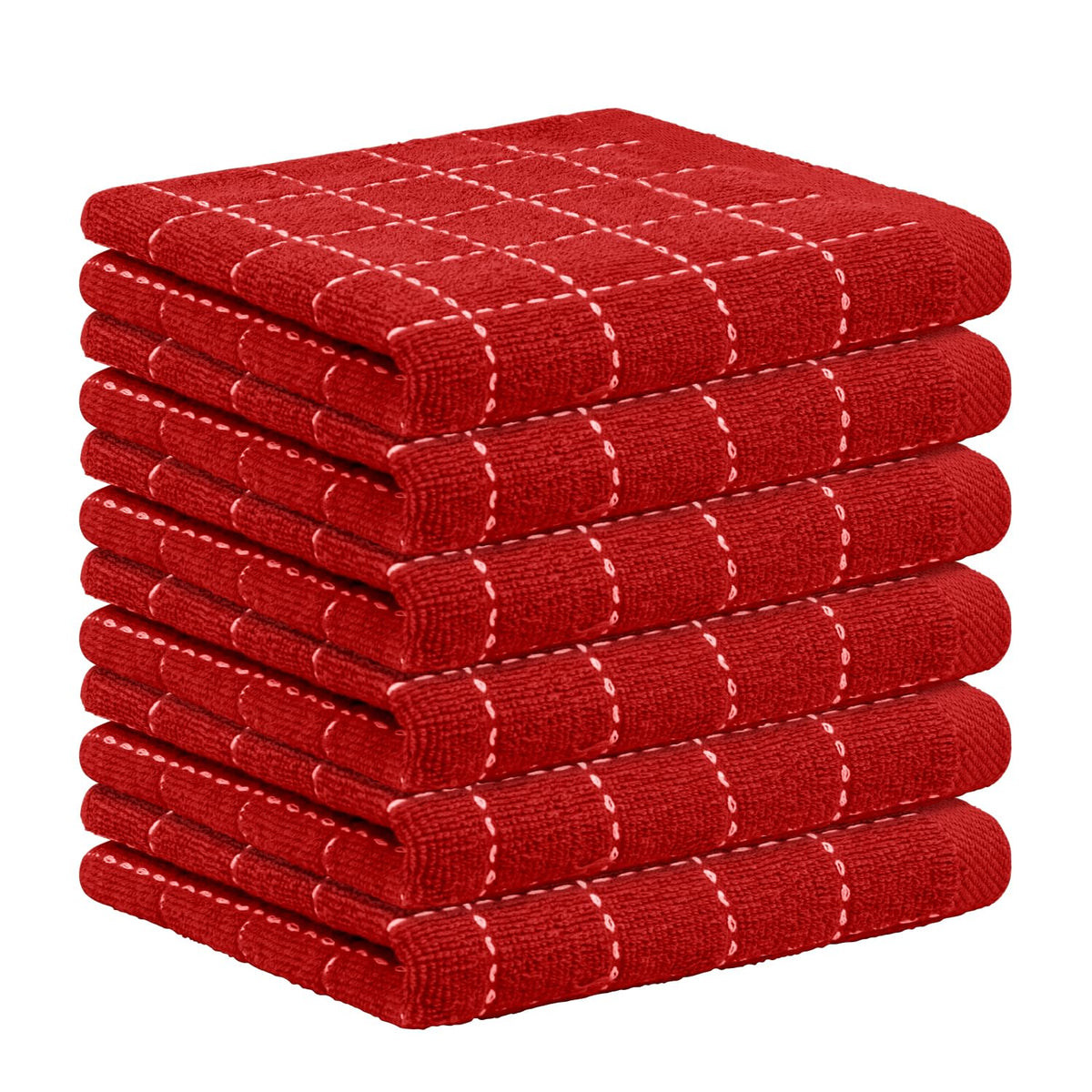Nialnant 8 Pack Kitchen Dish Rags,Absorbent Kitchen Towels