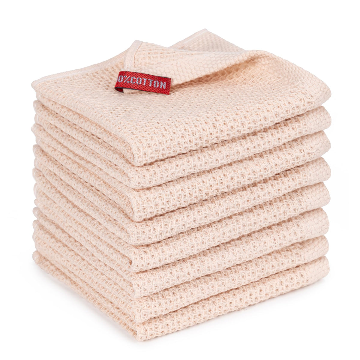 Kitchen Towels 6-Pack Kitchen Dish Cloths,100% Cotton,12x12 In,Dark Grey