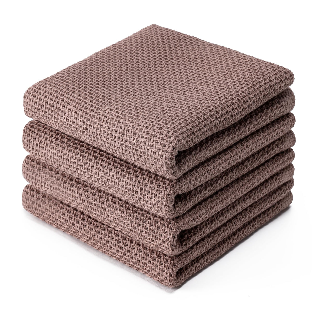Kitchen Towels 6-Pack Kitchen Dish Cloths,100% Cotton,12x12 In,Dark Grey