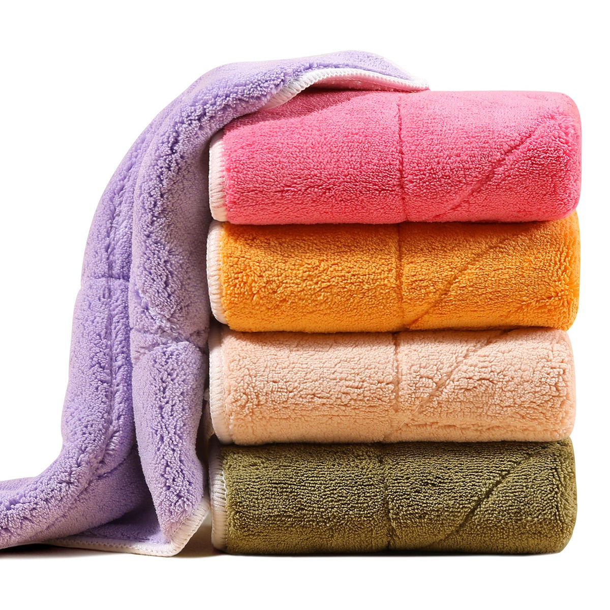 JOYMOOP Microfiber Cleaning Cloth, 18 Piece Set, Small, Multi Color