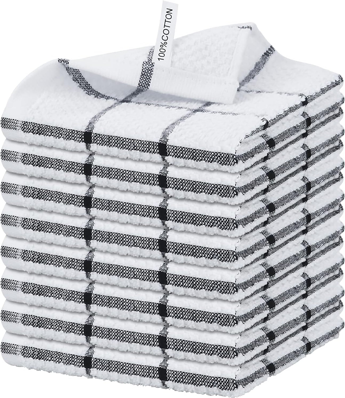 Nialnant 8 Pack Kitchen Dish Rags,Absorbent Kitchen Towels