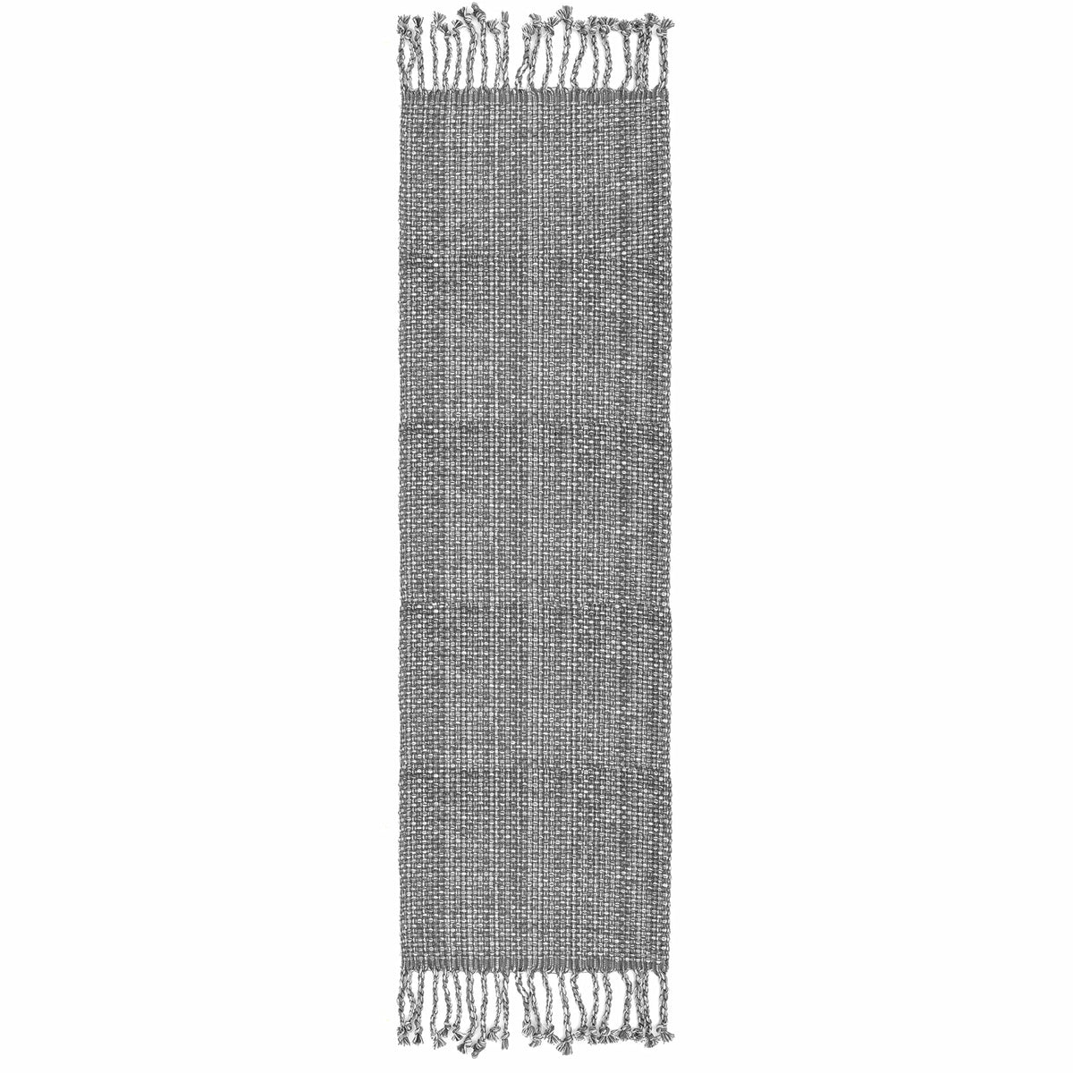 Sweet Home Collection 100% Cotton Placemats for Dining Room Rectangle Two Tone Woven Fabric 13" x 19" Soft Durable Table Mat Set, Set of 6, Eggshell